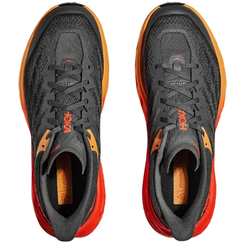 Hoka One One Men's Speedgoat 5 Wide Castlerock/Flame-5